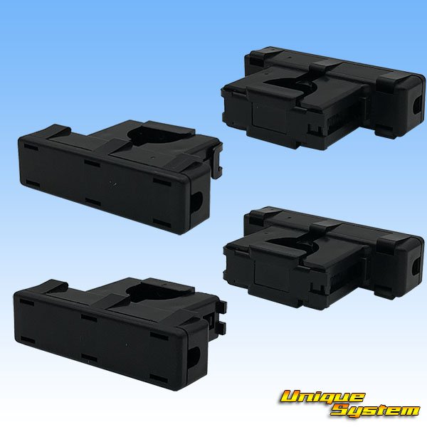 Photo3: [JAM Japan Automatic Machine] flat-type/blade-type fuse non-waterproof fuse-holder 3pcs set & terminal set (inline type) (3)