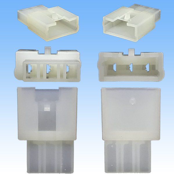 Photo3: 090-type LPSCT non-waterproof 3-pole male-coupler (not made by Sumitomo) (3)