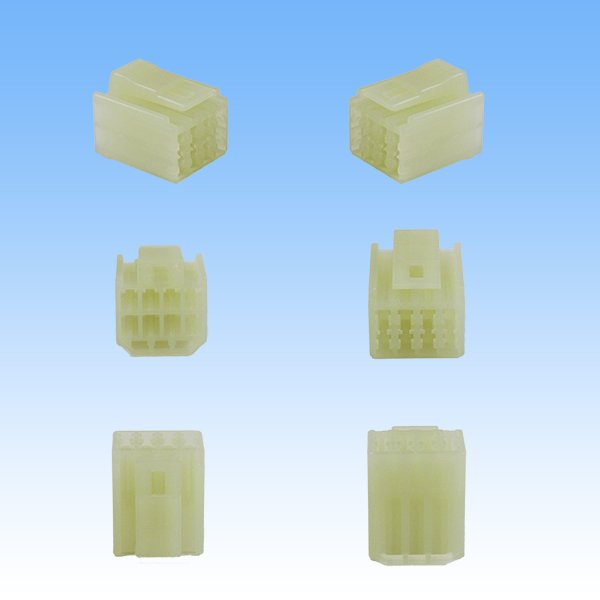 Photo3: [Sumitomo Wiring Systems] 090-type HM non-waterproof 8-pole coupler & terminal set (3)