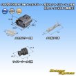 Photo5: [Sumitomo Wiring Systems] 090-type RS waterproof 3-pole female-coupler & terminal set with retainer (gray) type-2 (no male side) (5)