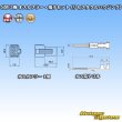 Photo4: [JST Japan Solderless Terminal] SM non-waterproof 3-pole male-coupler & terminal set (receptacle housing) (4)