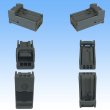 Photo4: [JAE Japan Aviation Electronics] 025-type MX34 non-waterproof 3-pole coupler & terminal set (male-side not made by JAE / compatible connector) (4)