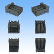 Photo2: [JAE Japan Aviation Electronics] 025-type MX34 non-waterproof 5-pole female-coupler & terminal set (2)