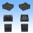 Photo4: [JAE Japan Aviation Electronics] 025-type MX34 non-waterproof 7-pole coupler & terminal set (male-side not made by JAE / compatible connector) (4)