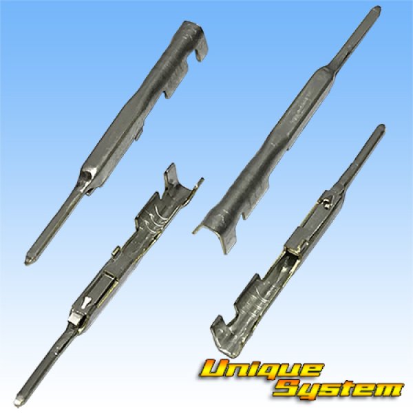 Photo3: [Sumitomo Wiring Systems] 025-type TS non-waterproof 14-pole male-coupler & terminal set (3)