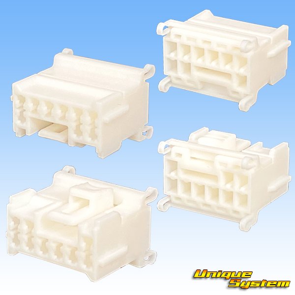 Photo2: [Sumitomo Wiring Systems] 090-type DS non-waterproof 9-pole female-coupler (device direct attachment type) (2)