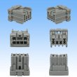 Photo3: [Sumitomo Wiring Systems] 090-type HD non-waterproof 6-pole coupler & terminal set (3)