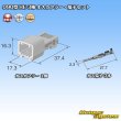 Photo5: [Sumitomo Wiring Systems] 090-type HE non-waterproof 3-pole male-coupler & terminal set (5)