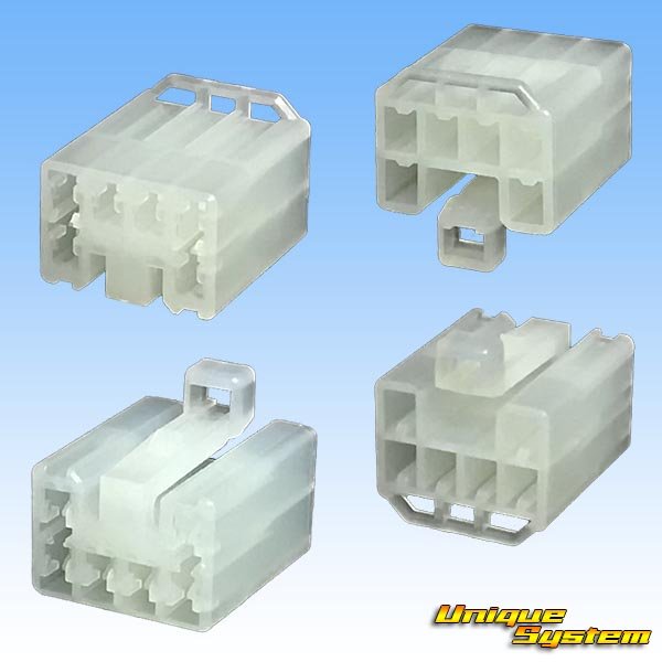 Photo4: [Yazaki Corporation] [Sumitomo Wiring Systems] 090-type I (MT) non-waterproof 6-pole coupler & terminal set type-2 (4)