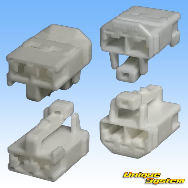 Photo4: [Sumitomo Wiring Systems] 187-type TS non-waterproof 2-pole coupler & terminal set type-1 (4)