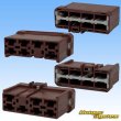 Photo2: [Sumitomo Wiring Systems] 250-type HD non-waterproof 7-pole female-coupler (2)