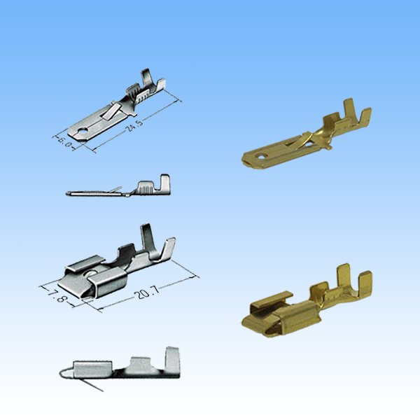 Photo4: [Sumitomo Wiring Systems] 250-type LT non-waterproof 1-pole coupler & terminal set type-2 (4)