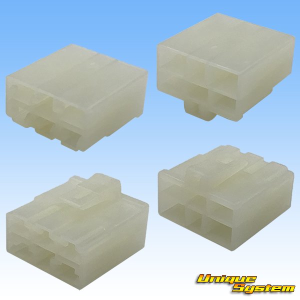 Photo2: [Sumitomo Wiring Systems] 250 + 305-type hybrid non-waterproof 5-pole female-coupler (for regulator) (2)