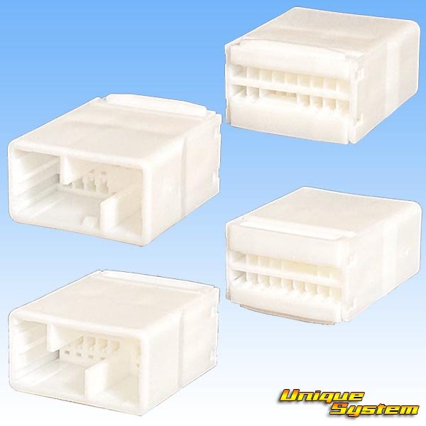 Photo2: [TE Connectivity] AMP 040-type multi-lock-connector non-waterproof 14-pole coupler & terminal set (2)