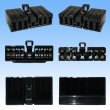 Photo5: [TE Connectivity] AMP 120-type Multi-Interlock Mark II non-waterproof 13-pole coupler & terminal set (black) (5)