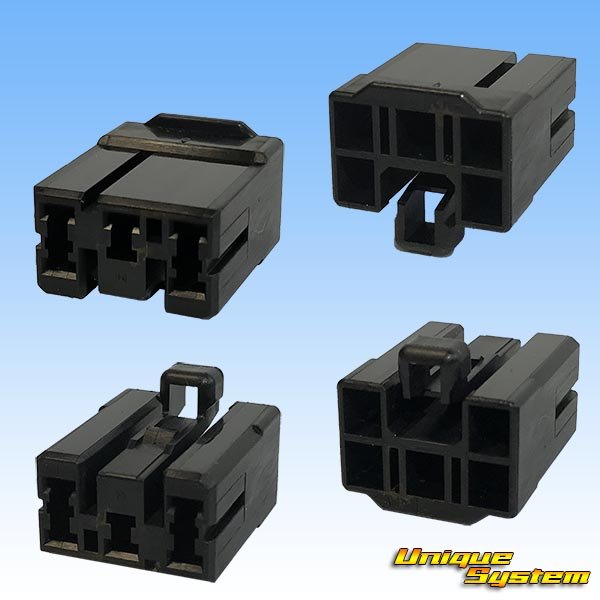 Photo4: [TE Connectivity] AMP 120-type Multi-Interlock Mark II non-waterproof 5-pole coupler & terminal set (black) (4)