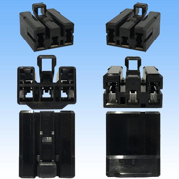 Photo5: [TE Connectivity] AMP 120-type Multi-Interlock Mark II non-waterproof 5-pole coupler & terminal set (black) (5)
