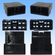 Photo3: [TE Connectivity] AMP 120-type Multi-Interlock Mark II non-waterproof 9-pole coupler & terminal set (black) (3)