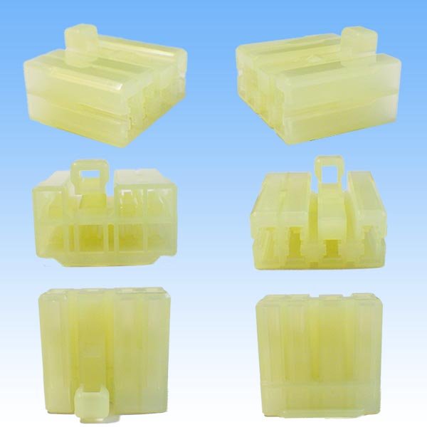 Photo3: [TE Connectivity] AMP 120-type Multi-Interlock Mark II non-waterproof 7-pole coupler & terminal set (3)