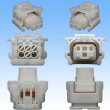 Photo3: [Sumitomo Wiring Systems] 025-type TS waterproof 2-pole female-coupler & terminal set type-2 (white) (3)