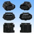 Photo3: [Sumitomo Wiring Systems] 025-type TS waterproof 5-pole female-coupler & terminal set (3)