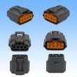 Photo4: [Sumitomo Wiring Systems] 090-type DL waterproof 4-pole coupler & terminal set (device direct attachment type) (male-side / not made by Sumitomo) (4)