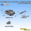 Photo6: [Sumitomo Wiring Systems] 090-type DL waterproof 8-pole female-coupler & terminal set type-2 single-line/straight-line-type (6)