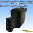 Photo3: [Sumitomo Wiring Systems] 090-type HX waterproof 3-pole female-coupler type-2 (black) with retainer (for ignition coil) (3)