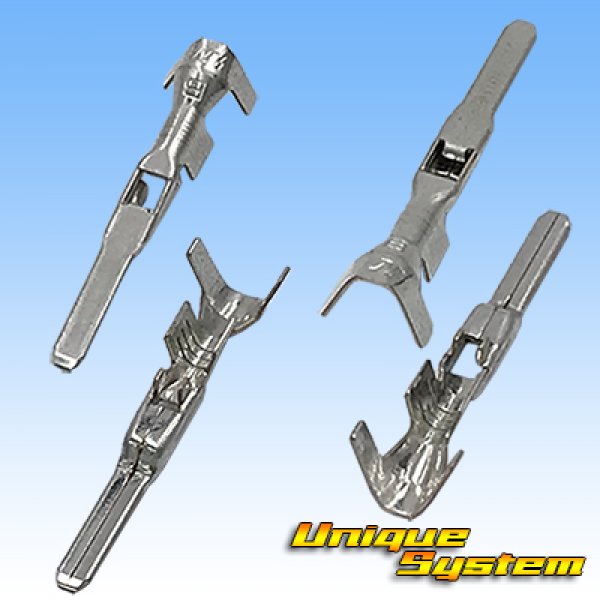 Photo4: [Mitsubishi Cable] (current [Furukawa Electric]) 090-type NMWP II waterproof 10-pole male-coupler & terminal set with retainer (4)