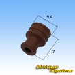 Photo4: [Mitsubishi Cable] (current [Furukawa Electric]) 090-type NMWP II waterproof 1-pole female-coupler & terminal set (4)