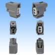 Photo2: [Sumitomo Wiring Systems] 090-type TS waterproof 2-pole female-coupler (P5-type) (no male side) (2)