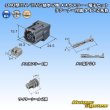 Photo6: [Sumitomo Wiring Systems] 040-type HV / HVG waterproof 2-pole female-coupler & terminal set with retainer type-2 (gray) (6)