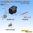 Photo5: [Sumitomo Wiring Systems] 040-type HV/HVG waterproof 4-pole female-coupler & terminal set with retainer type-1 (black) (5)