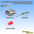 Photo5: [Sumitomo Wiring Systems] 090-type 62 series type-E waterproof 5-pole female-coupler type-1 & terminal set with retainer (P5) (gray) (5)