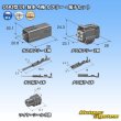 Photo5: [Sumitomo Wiring Systems] 090-type DL waterproof 4-pole coupler & terminal set (5)