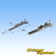 Photo3: [Sumitomo Wiring Systems] 090-type HW waterproof 3-pole male-coupler & terminal set triangle-type with retainer (3)