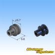 Photo4: [Sumitomo Wiring Systems] 090-type MT waterproof 4-pole female-coupler & terminal set (black type) (4)