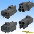 Photo2: [Sumitomo Wiring Systems] 187-type TS waterproof 2-pole male-coupler (2)