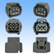 Photo5: [Yazaki Corporation] 090-type II series waterproof 6-pole coupler & terminal set type-2 (5)