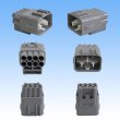 Photo2: [Yazaki Corporation] 090-type II series waterproof 8-pole male-coupler & terminal set type-1 (2)