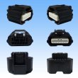 Photo2: [Yazaki Corporation] 025-type RH waterproof 6-pole female-coupler (2)