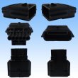 Photo2: [Yazaki Corporation] 025-type RH waterproof 6-pole male-coupler & terminal set (2)