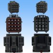 Photo5: [Yazaki Corporation] 070-type SWP waterproof 16-pole coupler & terminal set (with rear holder) (5)