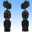 Photo5: [Yazaki Corporation] 070-type SWP waterproof 4-pole coupler & terminal set (with rear holder) (5)