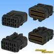 Photo4: [Yazaki Corporation] 070-type SWP waterproof 8-pole coupler & terminal set (with rear holder) (4)