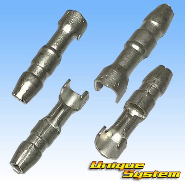 Photo2: [Yazaki Corporation] bullet-terminal with plating male-terminal (2)