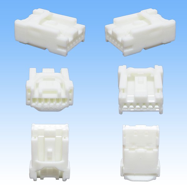 Photo2: [Yazaki Corporation] 025-type non-waterproof 6-pole female-coupler (2)