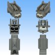 Photo3: [Yazaki Corporation] 040-type 91 connector RK-type 2-pole female-coupler with holder (3)