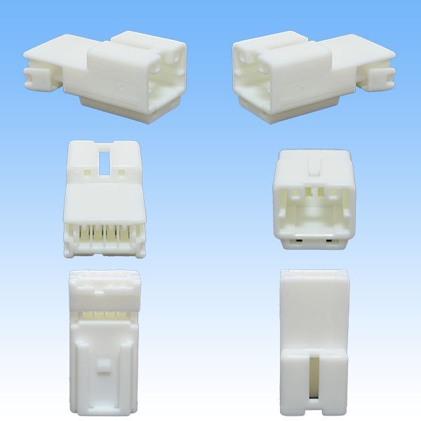 Photo2: [Yazaki Corporation] 040-type 91TK non-waterproof 4-pole male-coupler (2)