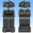 Photo3: [Yazaki Corporation] 040-type 91TK non-waterproof 6-pole female-coupler & terminal set type-2 (3)